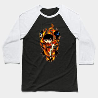 Kimiko Xiaolin Showdown Dragon of Fire Baseball T-Shirt